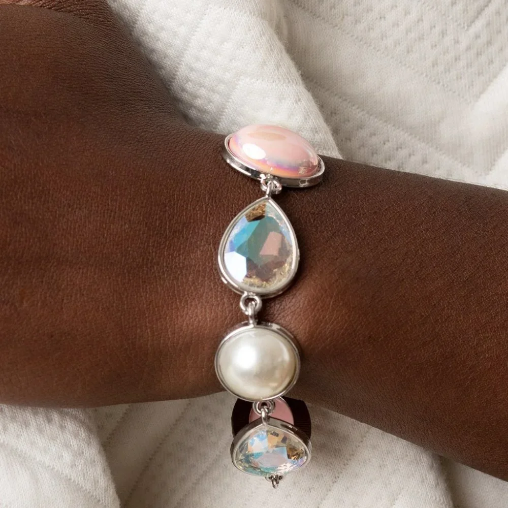 Nostalgically Nautical - Pink Bracelet - Picture 2 of 2